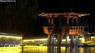 Fall into a Deep Sleep with Soothing Rain Sound at Night.  White Noise for Insomnia Relieve Stress