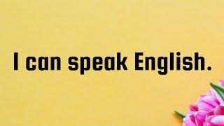 Basic English SENTENCES - Sound CONFIDENT and FLUENT in Your SPEAKING - Listen & Repeat