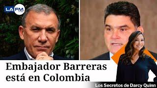 Embajador Barreras está en Colombia acompañando elección de Gregorio Eljach a la Procuraduría