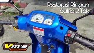 Reatorasi Ringan Satria 2 Tak  Vins Modified