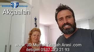 Mutfaklarda Z kuşağı tasarım 3D mutfak arası cam ıletişim 0537 2732193