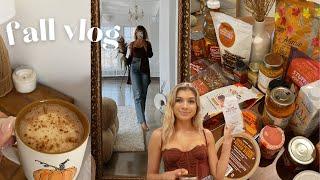 FALL VLOG Trader Joes Fall Haul 2021 Plan w Me for October & Taking Instagram Photos by Myself