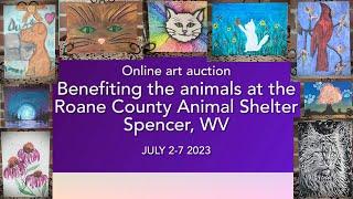 Roane Shelter fundraiser- online art auction  ️