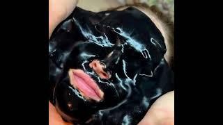 Purifying Actived Charcoal Hydrojelly Mask #antiaging #beauty #cosmetics