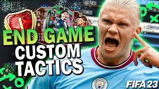 The BEST END-GAME CUSTOM TACTICS in FIFA 23 #fifa23