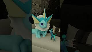 Vaporeon is tired3d pokemon animation #eeveelution #pokemon #blender #memes #vaporeon #spore