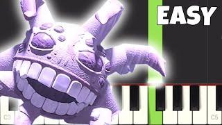 Grumble Theme DOORS Floor 2 - EASY Piano Tutorial