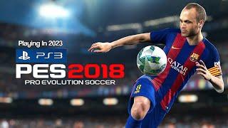 PES 2018 PS3 In 2023