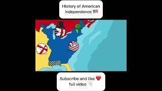 Countryballs - History of American war of Independence #shorts #history #usa #uk #america 3