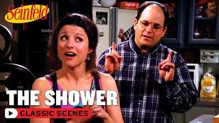 George Pees In The Health Club Shower  The Wife  Seinfeld