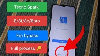 Tecno Spark 88t8pro8c frp bypass Android 11  Google account bypass