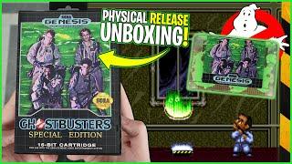 Unboxing Ghostbusters Special Edition  2023 SEGA Genesis physical release