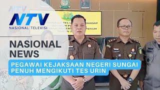 PEGAWAI KEJAKSAAN NEGERI SUNGAI PENUH MENGIKUTI TES URIN