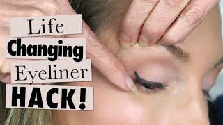 Eyeliner Tutorial for Mature Eyes Easy UPLIFT Trick