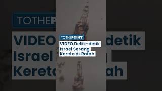 Detik-detik Israel Serang Kereta Keledai yang Angkut Warga Sipil Rafah Diduga Bawa Korban Luka