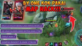 BY 1 KOK PAKAI MAP HACK?? Ku Kira Keras...Ternyata Hanya Cheater Kertas Tanpa Skill LOL