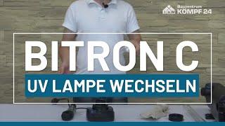 UV-Lampen wechseln beim OASE Bitron