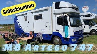 Mercedes Atego 747 Selbstausbau gesehen auf Texel  NL 2020  Motorhome Class