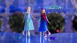 Toy Commercial 2014 - Frozen - Ice Skating Anna & Elsa Dolls - Skate & Twirl Around Arendale