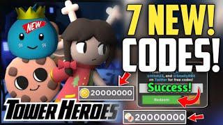 *NEW* ALL TOWER HEROES WORKING CODES - 2024  ROBLOX TOWER HEROES CODED  TOWER HEROES CODES
