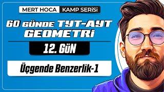 Üçgende Benzerlik-1  60 Günde TYT-AYT Geometri Kampı  12.Gün  2023  #geometri #üçgenler