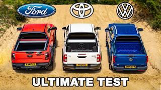 Toyota v Ford v VW ULTIMATE pick-up test