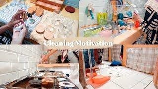 CLEANING MOTIVATION BEBERES DAPUR MINIMALIS SEBELUM MENATA BARANG BELANJAAN