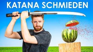 Echtes Katana schmieden