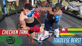 Chechen Tank vs. Togolese Beast MMA Clash of Youngsters MMA Octagon  FCL