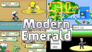 Pokemon Modern Emerald - Ver 2 of Pokemon Emerald with Modern option Difficulty Mode more features