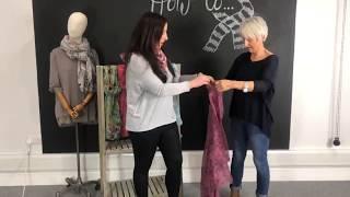 How to style your Scarf with Kit and Kaboodal