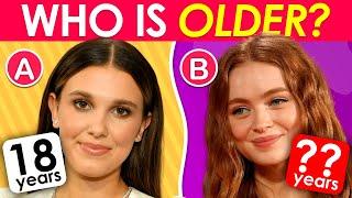  Who is Older? Celebrity Edition 