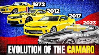 The Full EVOLUTION of Chevy CAMARO 1967-2024  Complete Camaro History