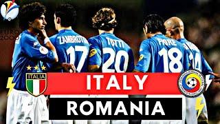 Italy vs Romania 2-0 All Goals & Highlights  2000 UEFA EURO 