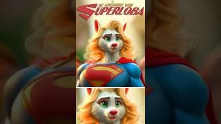 never give up despite adversity my Honey #supergirl #thicc #furryart #disney #aurora #superman 