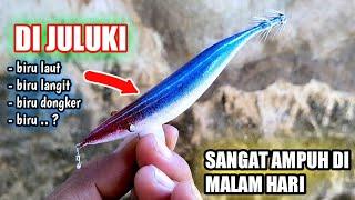 cara saya mewarnai squid jig atau umpan cumi ‼️ umpan cumi-cumi tradisional