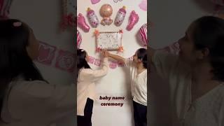 BABY NAMES check the naming ceremony style #shorts #pregnancy #zwanger #genderreveal #ciąża #tiktok