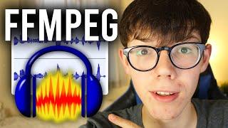 How To Install FFMPEG For Audacity  Fix Audacity FFMPEG Library Not Found