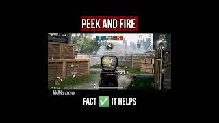 how to peek and fire like chinese in  pubg mobile