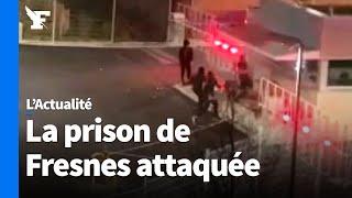 En pleine nuit démeutes des individus sen prennent à la prison de Fresnes