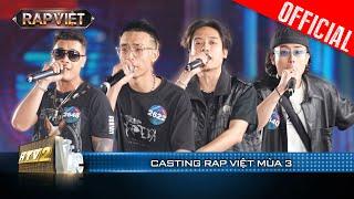 Hydra thích em từ đêm hôm qua Đức Anh và dàn rapper kill con beat căng đét  Casting Rap Việt 2023