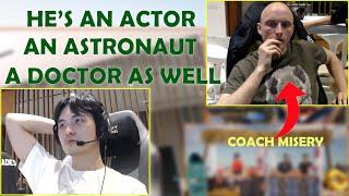 classic ICEICEICE TROLLING coach Misery hes an Actor an Astronaut & a Doctor as well