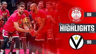 Olimpia Milano - Virtus Bologna Highlights Supercoppa 2024