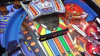 Playing a 1986 Williams Pin*BOT pinball machine