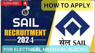 SAIL OCTT Recruitment 2024  300+ post SAIL Recruitment 2024 Diploma  SAIL Syllabus Qualification