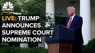 WATCH LIVE Trump announces Supreme Court nomination to replace Ruth Bader Ginsburg — 9262020