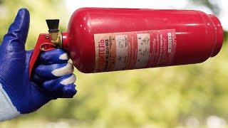 DO NOT throw away your old fire extinguisher  Amazing DIY Idea 