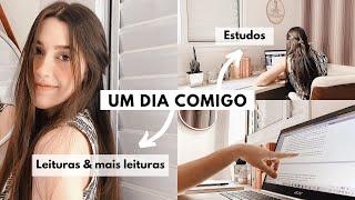 Um dia produtivo comigo  rotina de estudos & leituras assista esse vídeo para se motivar 