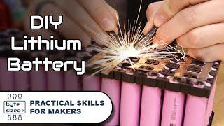 How To Make A Lithium Battery Pack With 18650 Cells  Practical Skills For Makers