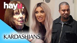 Grandma Kicked Off Kardashian Family Feud Team  Season 15  Keeping Up With The Kardashians